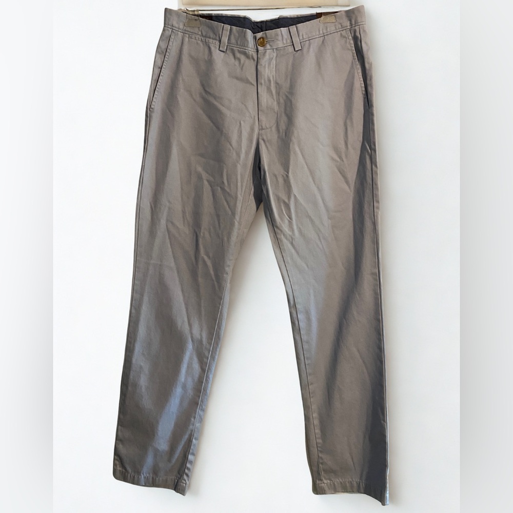 NWT Johnston & Murphy Men's Light Blue Pima Slim Fit Chino Pants 34x32